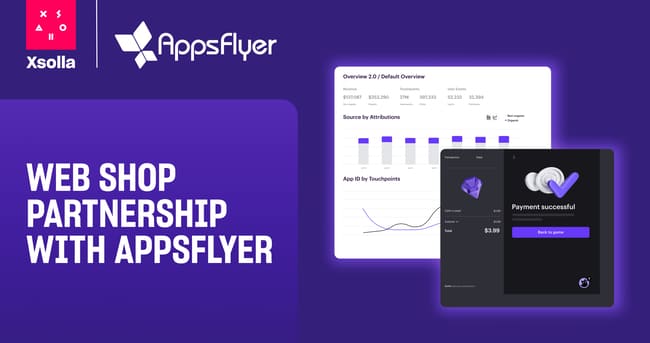 Xsolla associazione con Appsflyer